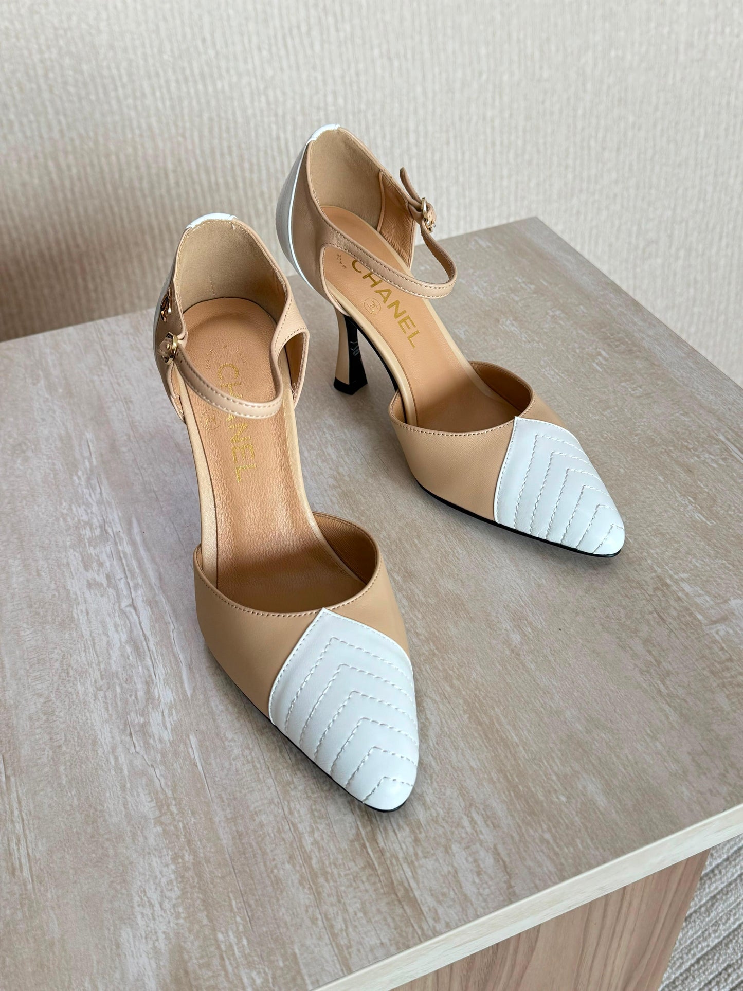 Chanel Mary Janes Lambskin Shoes|Master Brand