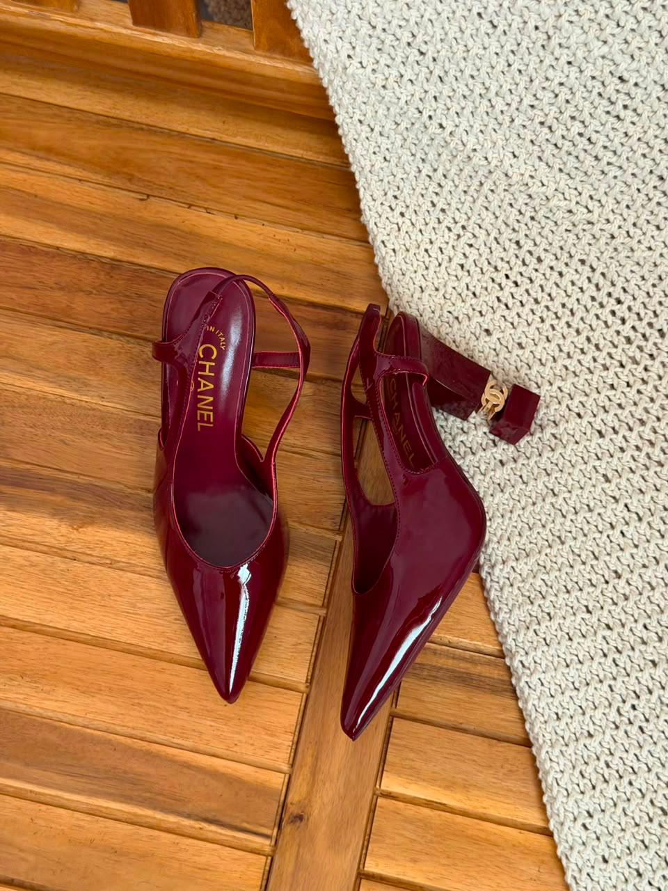 Chanel Slingback Shoes|MasterBrand