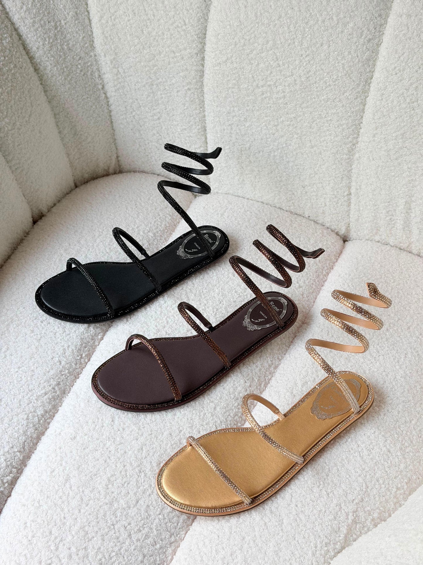Rene Caovilla Spiral sandals|Master Brand