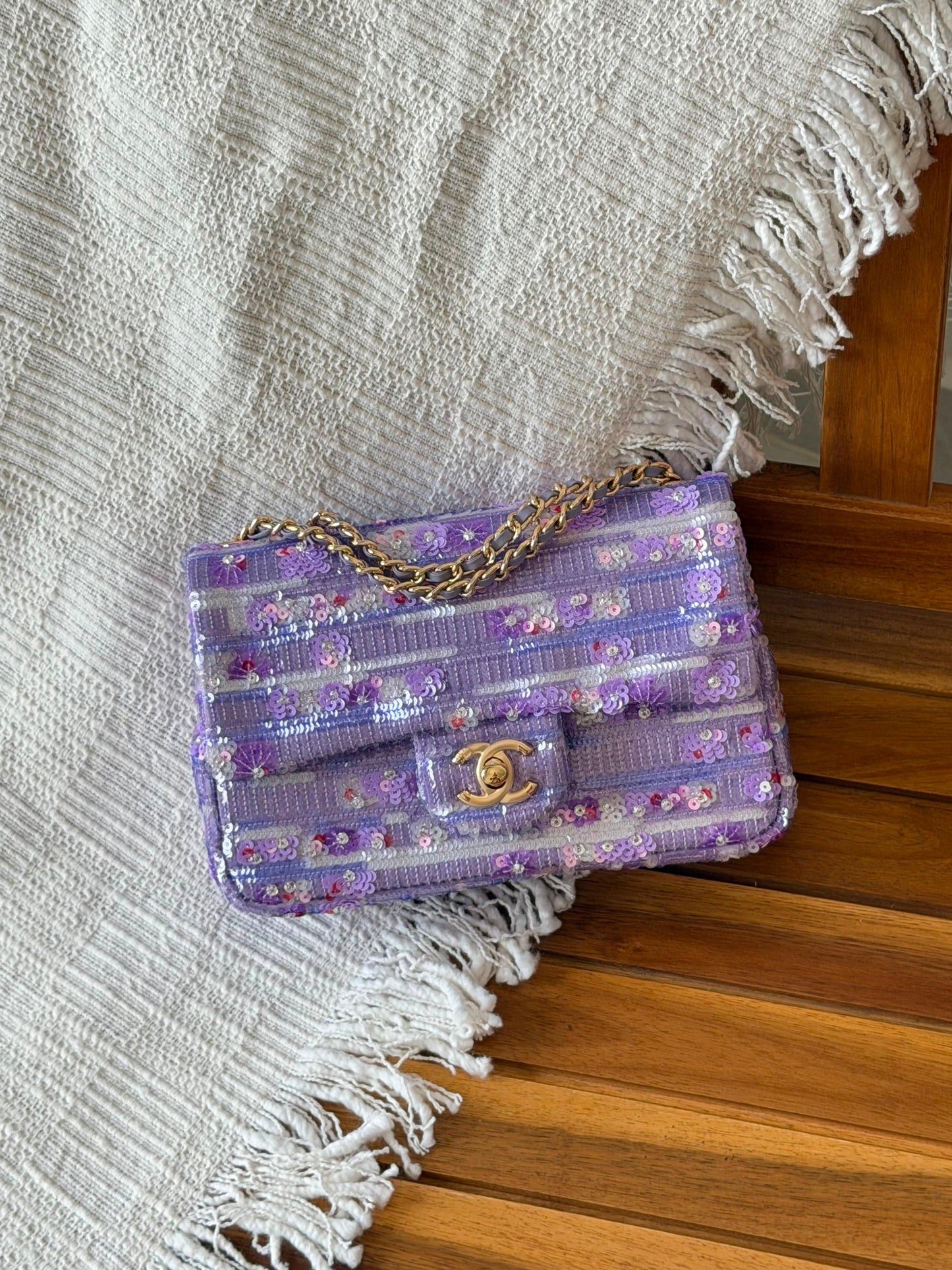 Chanel Violet 23 Cm Handbag|Master Brand