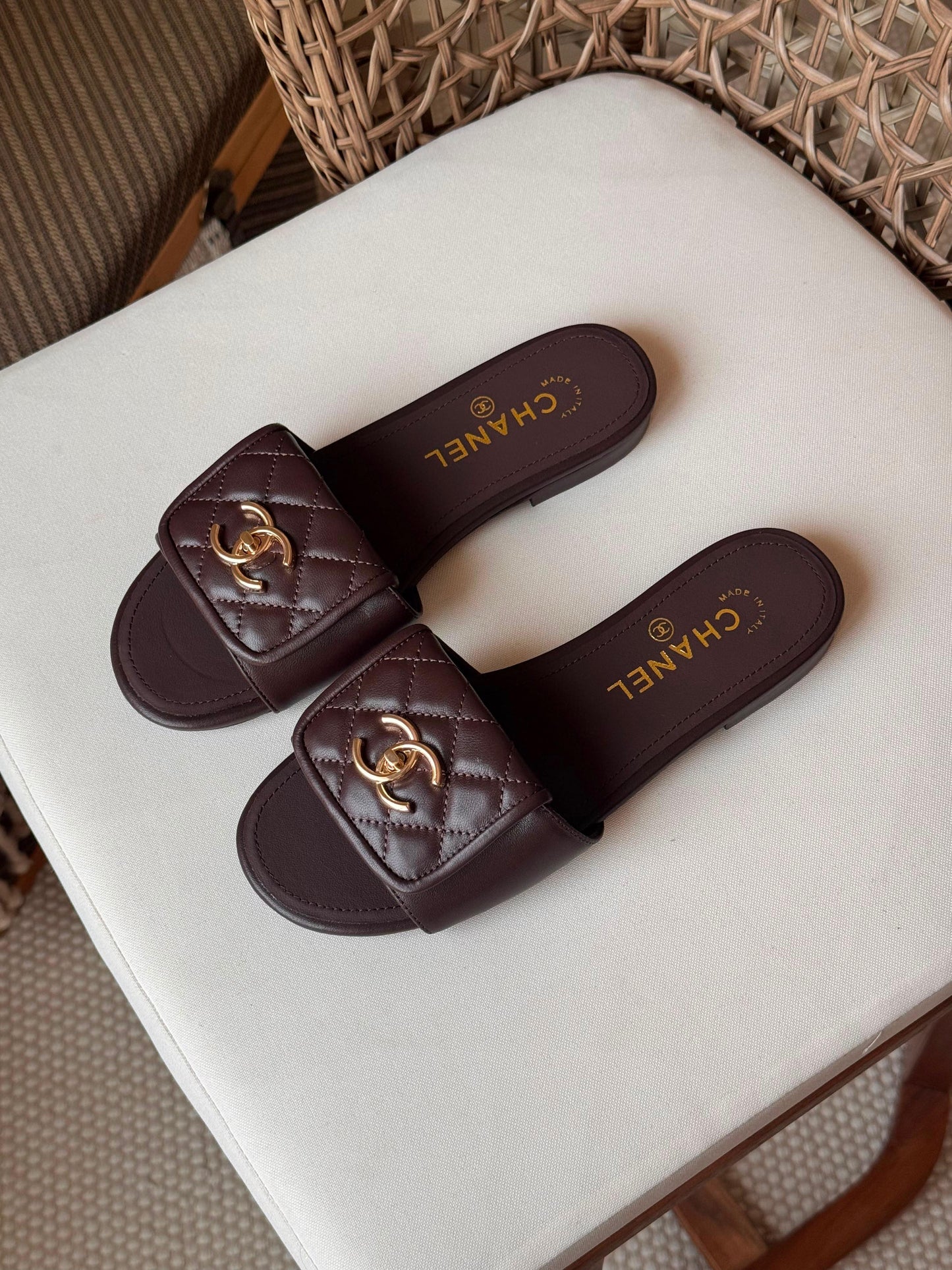 Chanel Elegant Flat Sandals|MasterBrand