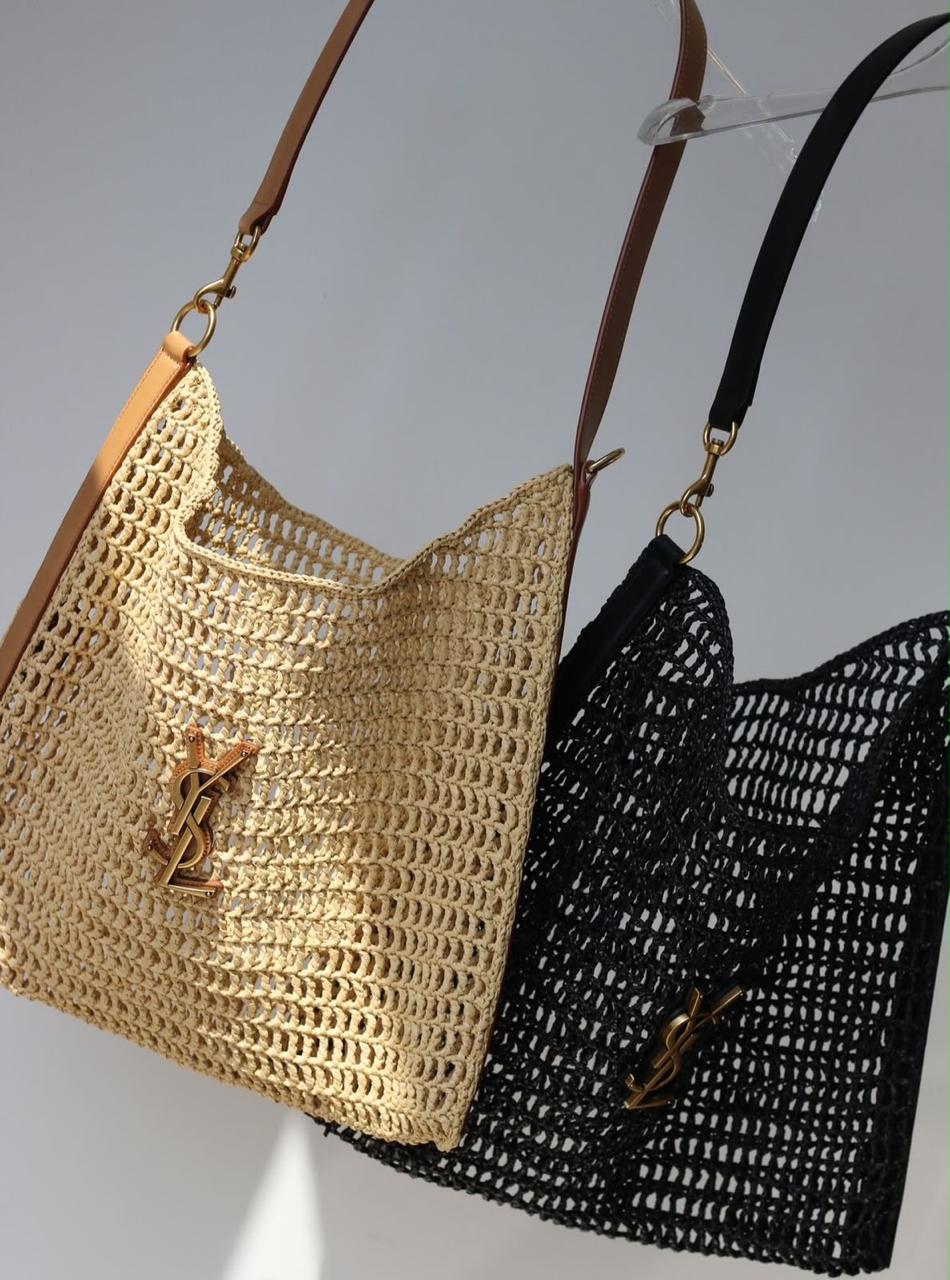 Saint Laurent Oxalis Raffia|MasterBrand