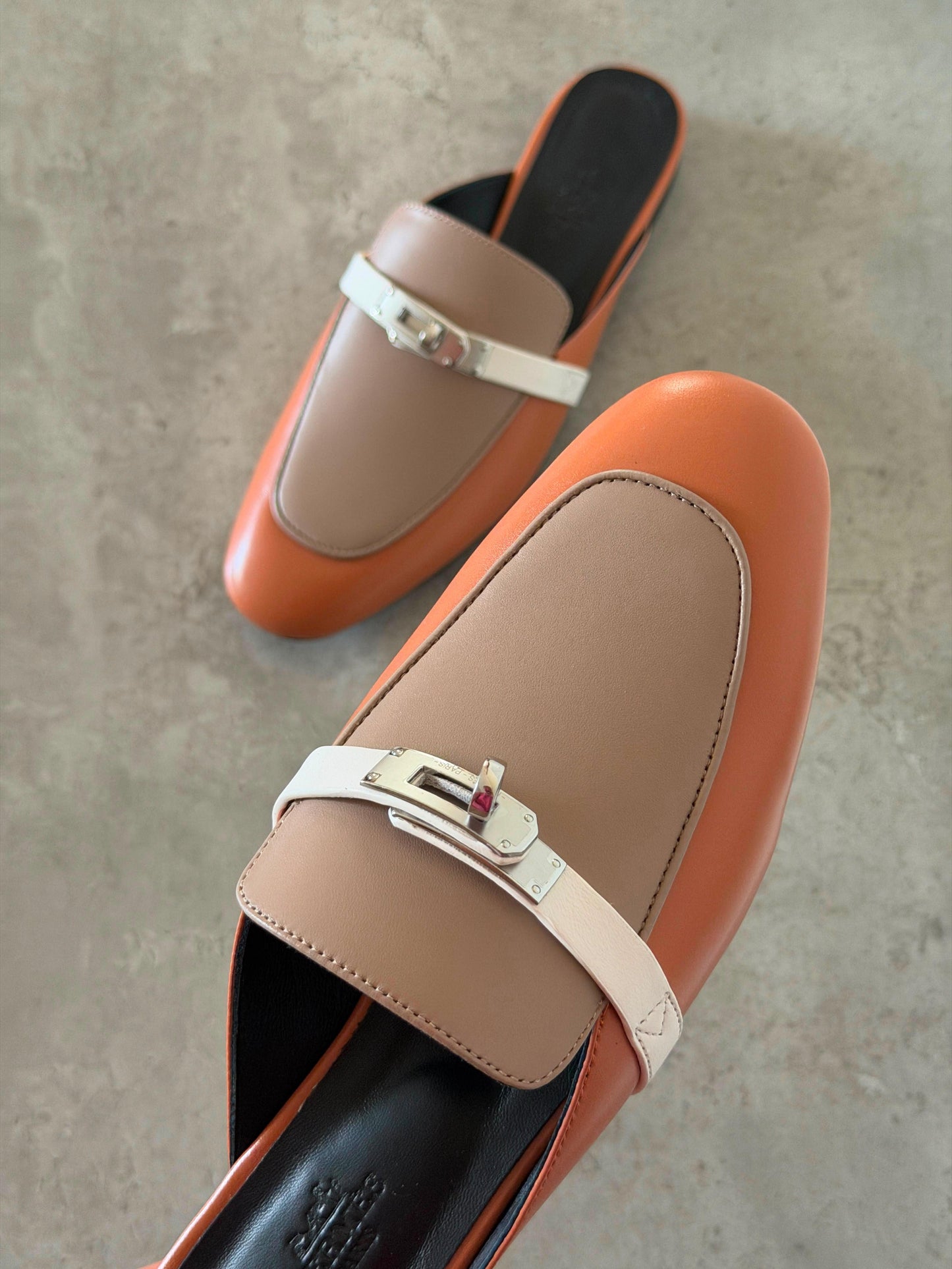 Hermes Luxurious Oz mules Goatskin|Master Brand