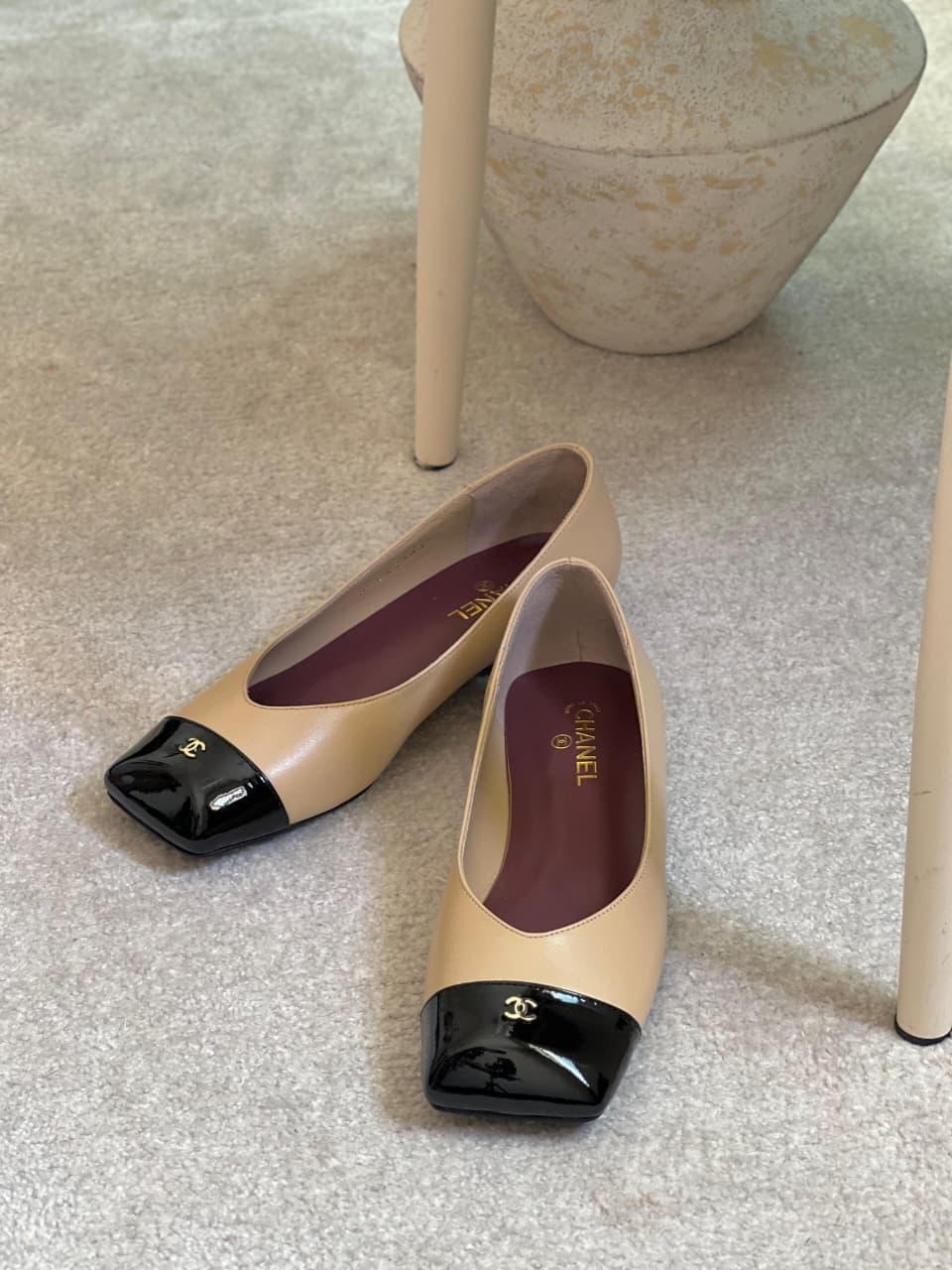chanel slingback flat
