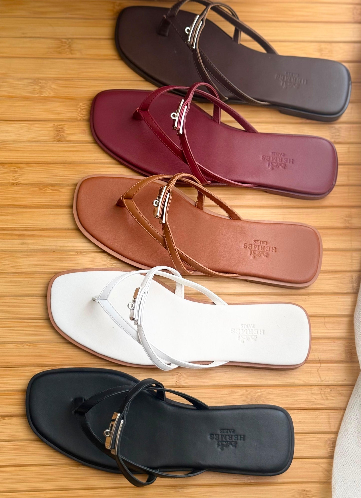 Hermes Luxury Flat Sandals