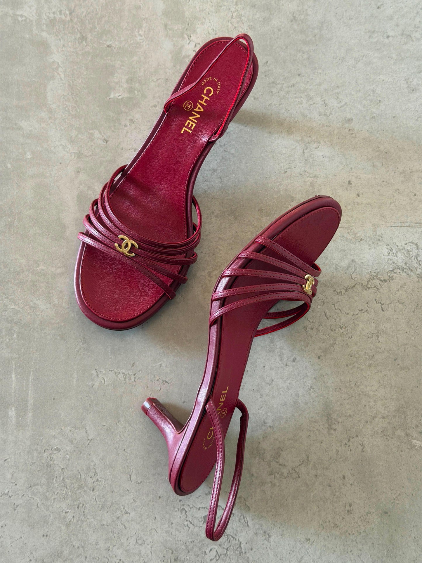 Chanel Metiers D'Art Multi-Scrap Strappy Sandals|MasterBrand