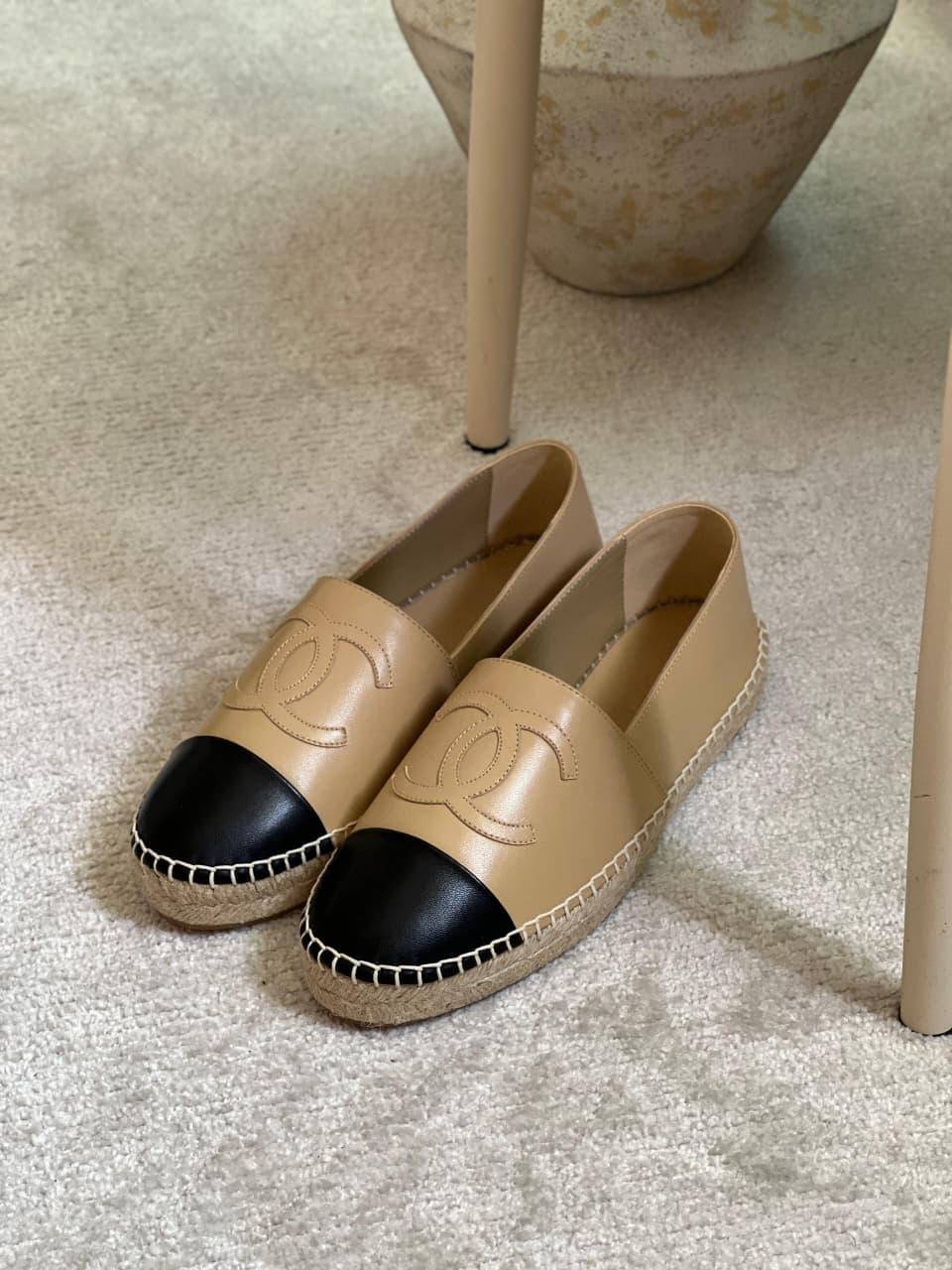 Chanel Espadrilles Lambskin