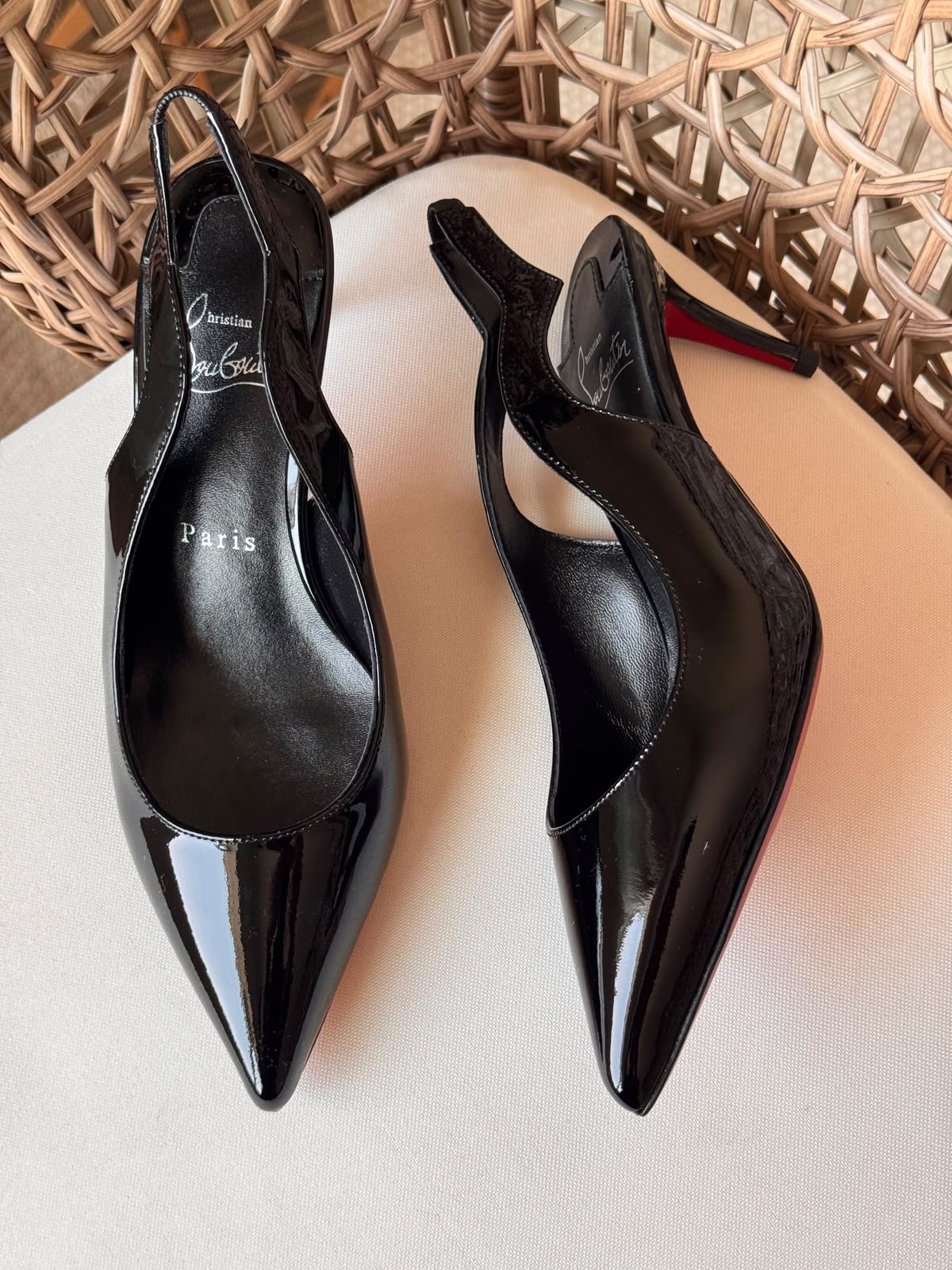 Christian Louboutin Slingback pumps Heels|Master Brand