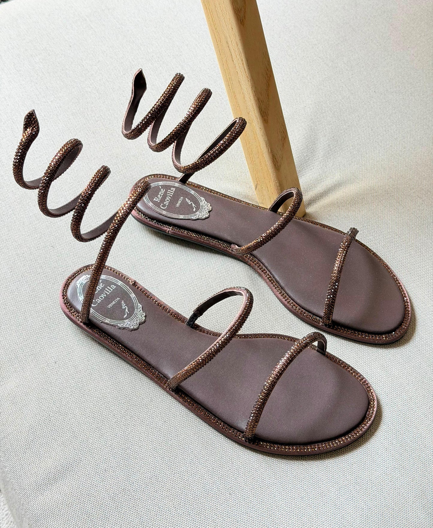 Rene Caovilla Spiral sandals|Master Brand