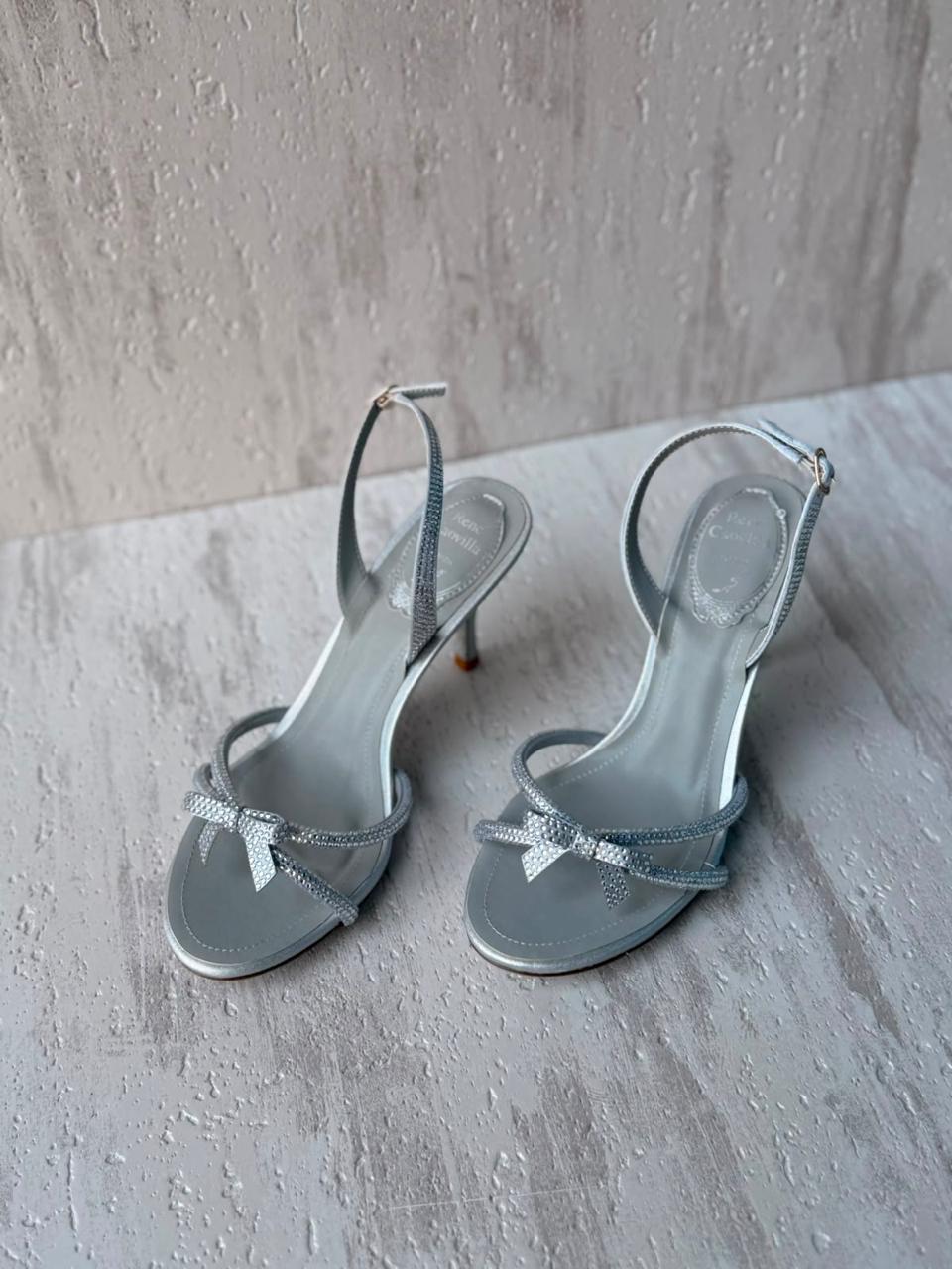 Rene Caovilla Crystal Slingback Heels|Master Brand
