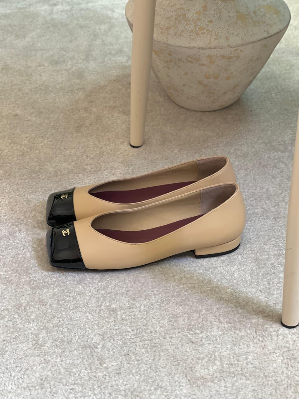 chanel slingback flat