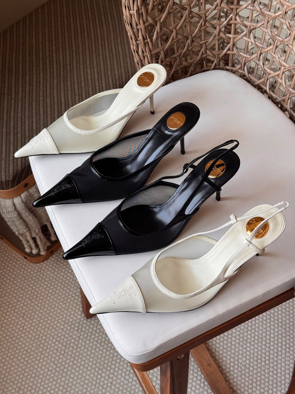 Saint Laurent Ranee Slingback pumps|Master Brand