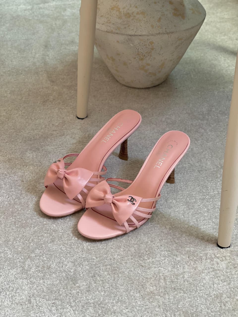 chanel bow sandals (Copy)