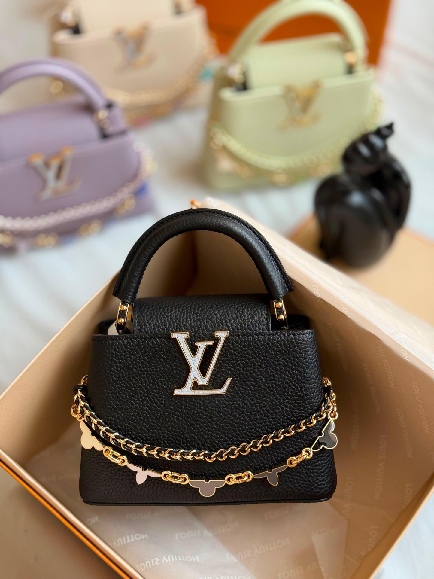 LOUIS VUITTON CAPUCINES MINI BAGS|MASTER BRAND