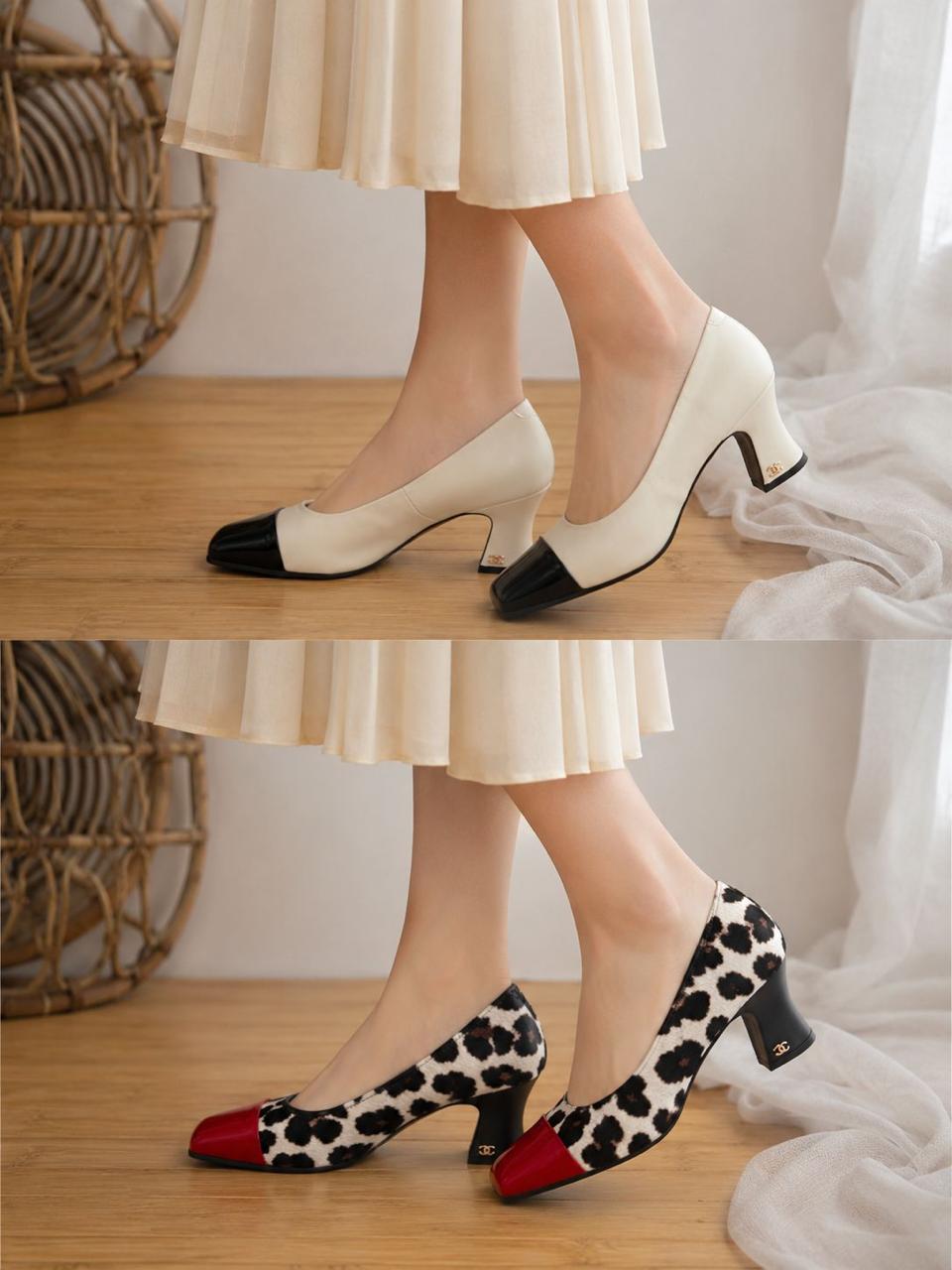 chanel pumps lambskin