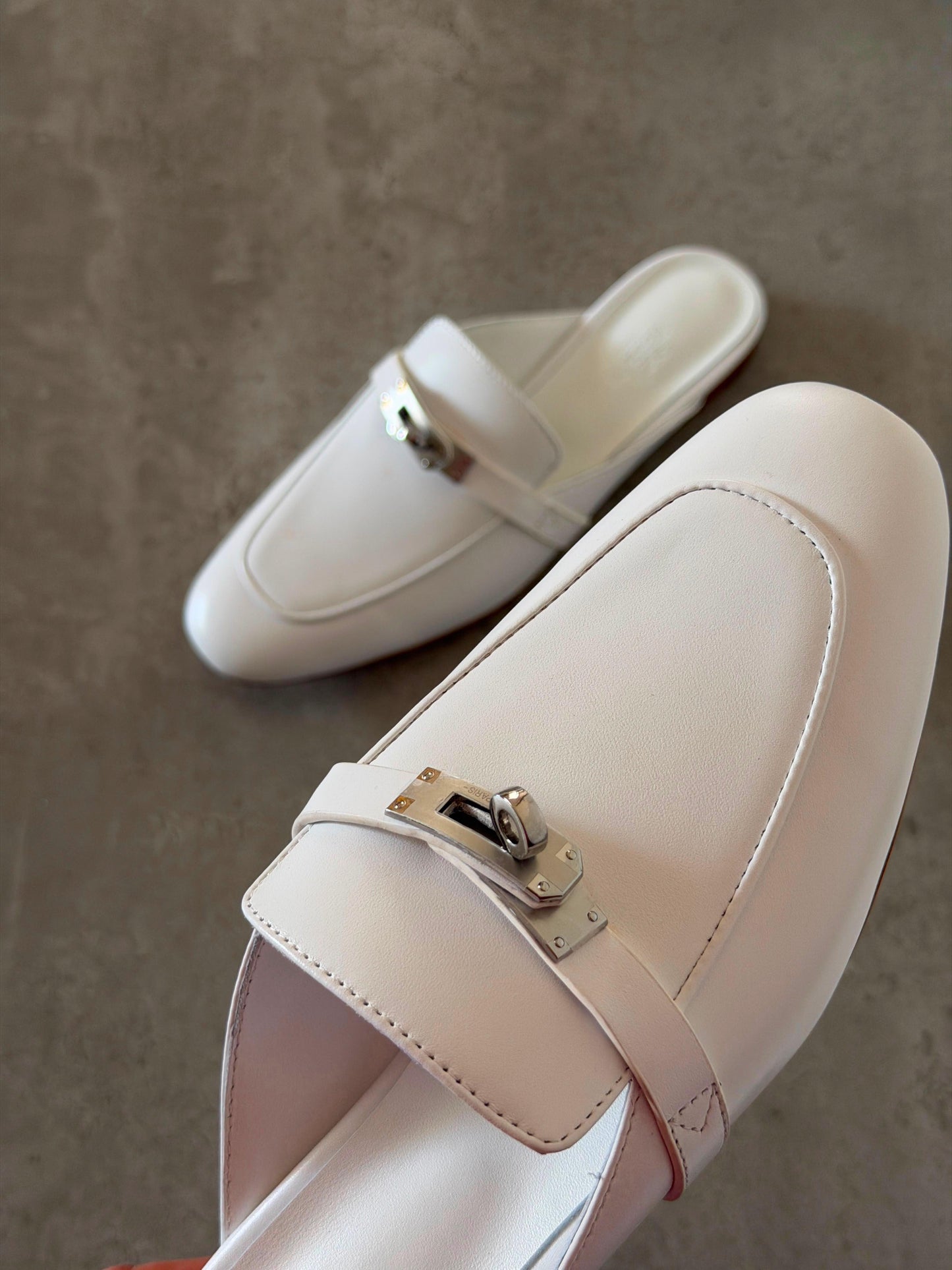 Hermes Luxurious Oz mules Goatskin|Master Brand