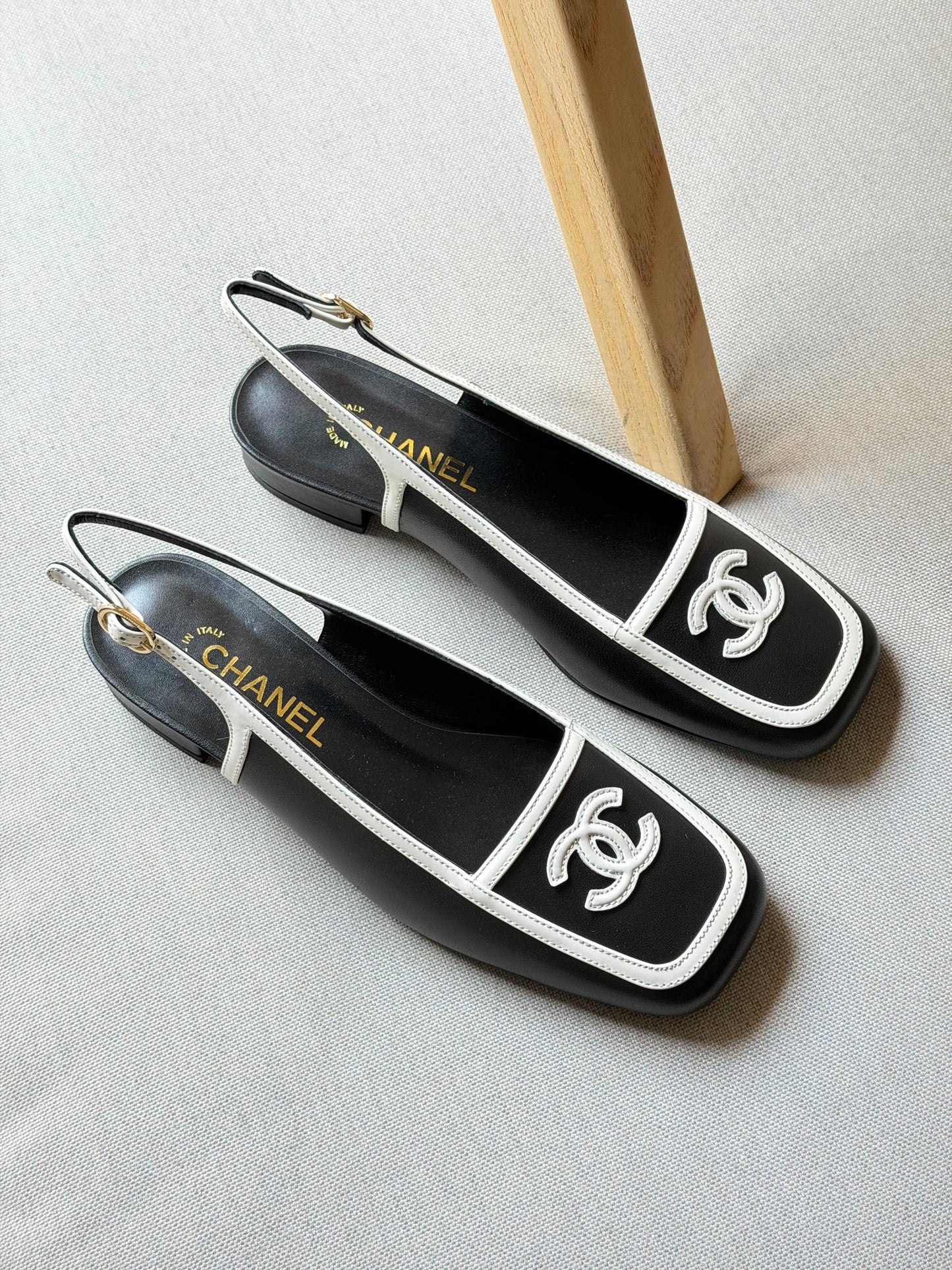 Chanel Slingback Pumps Calfskin Shoe|Master Brand