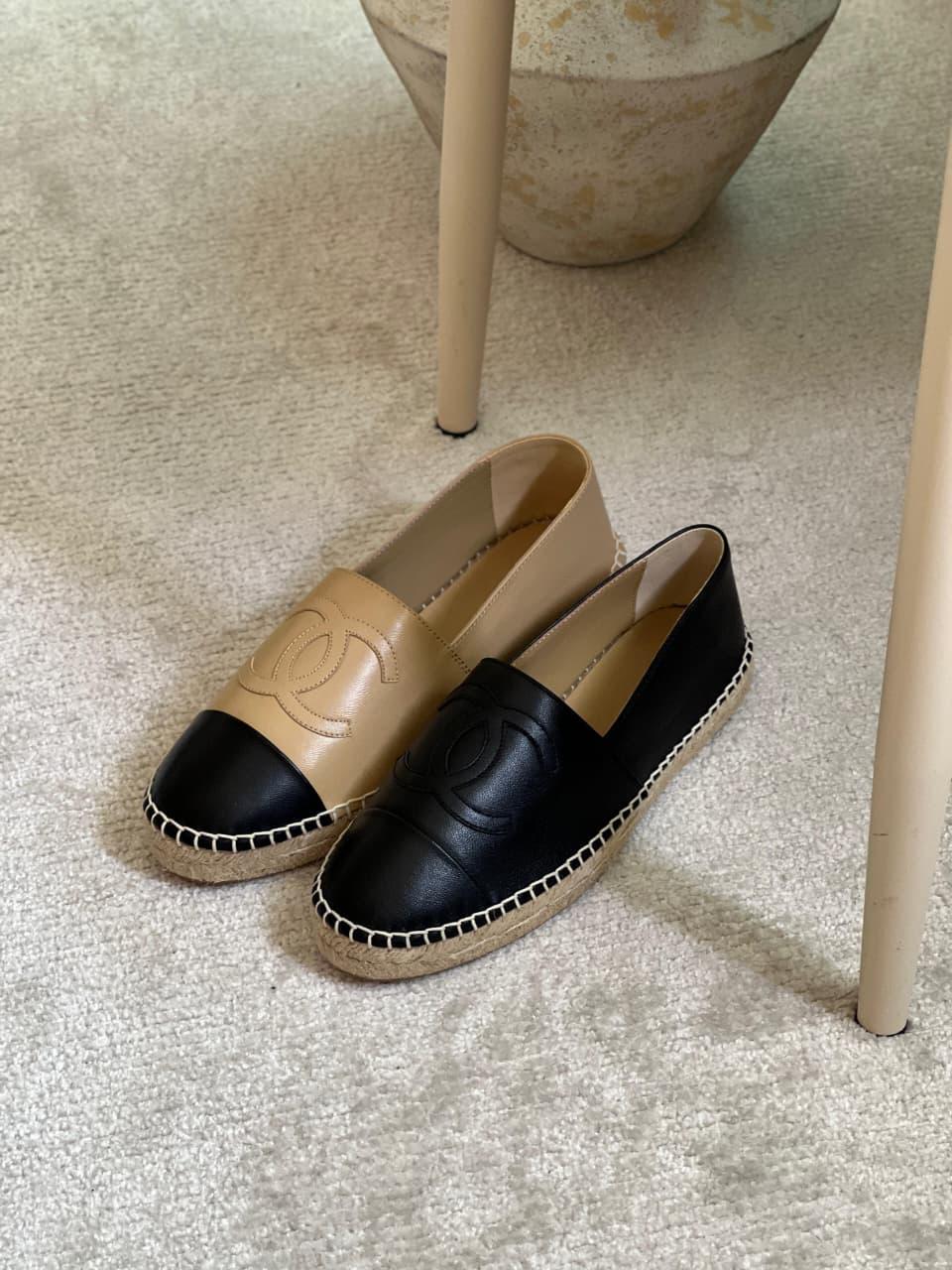 Chanel Espadrilles Lambskin