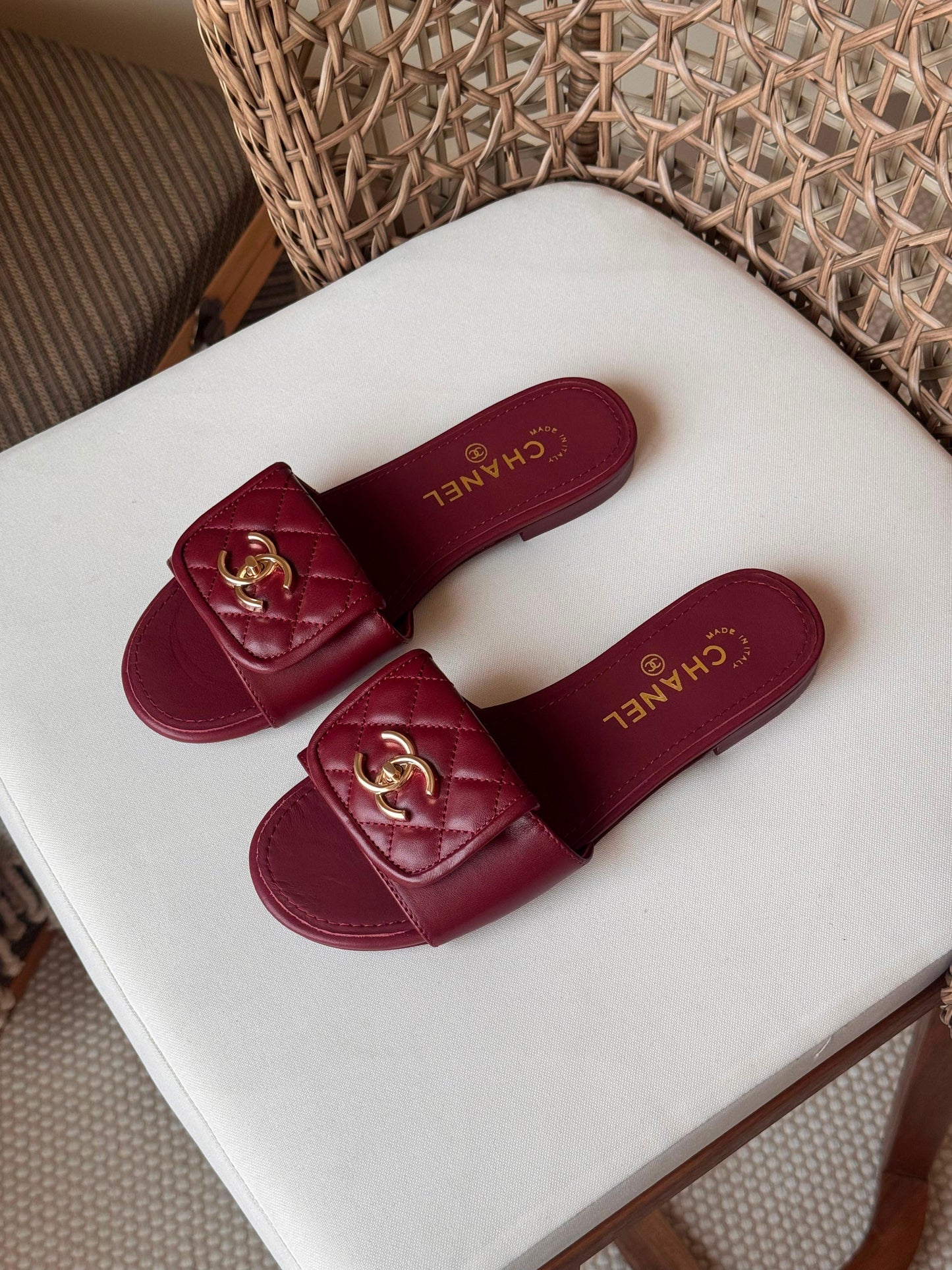 Chanel Elegant Flat Sandals|MasterBrand