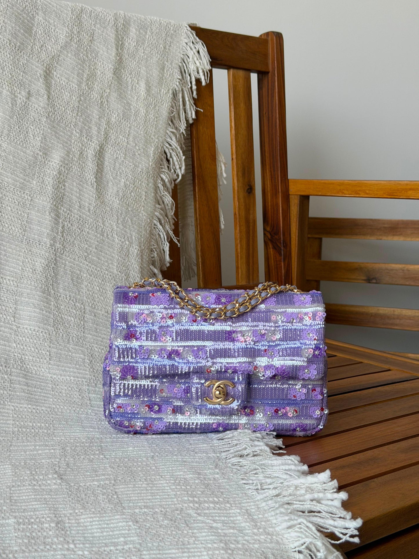 Chanel Violet 23 Cm Handbag|Master Brand