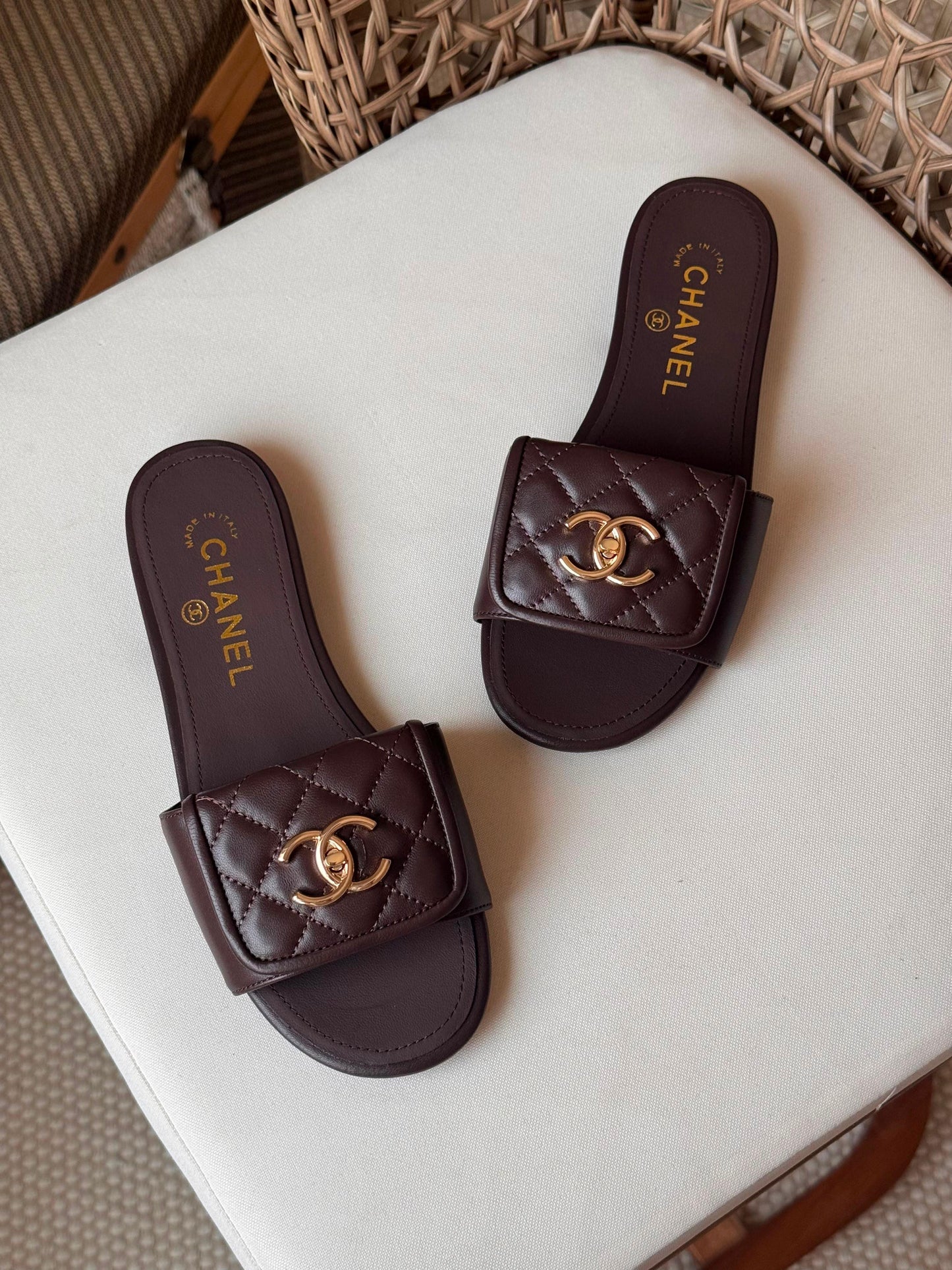 Chanel Elegant Flat Sandals|MasterBrand