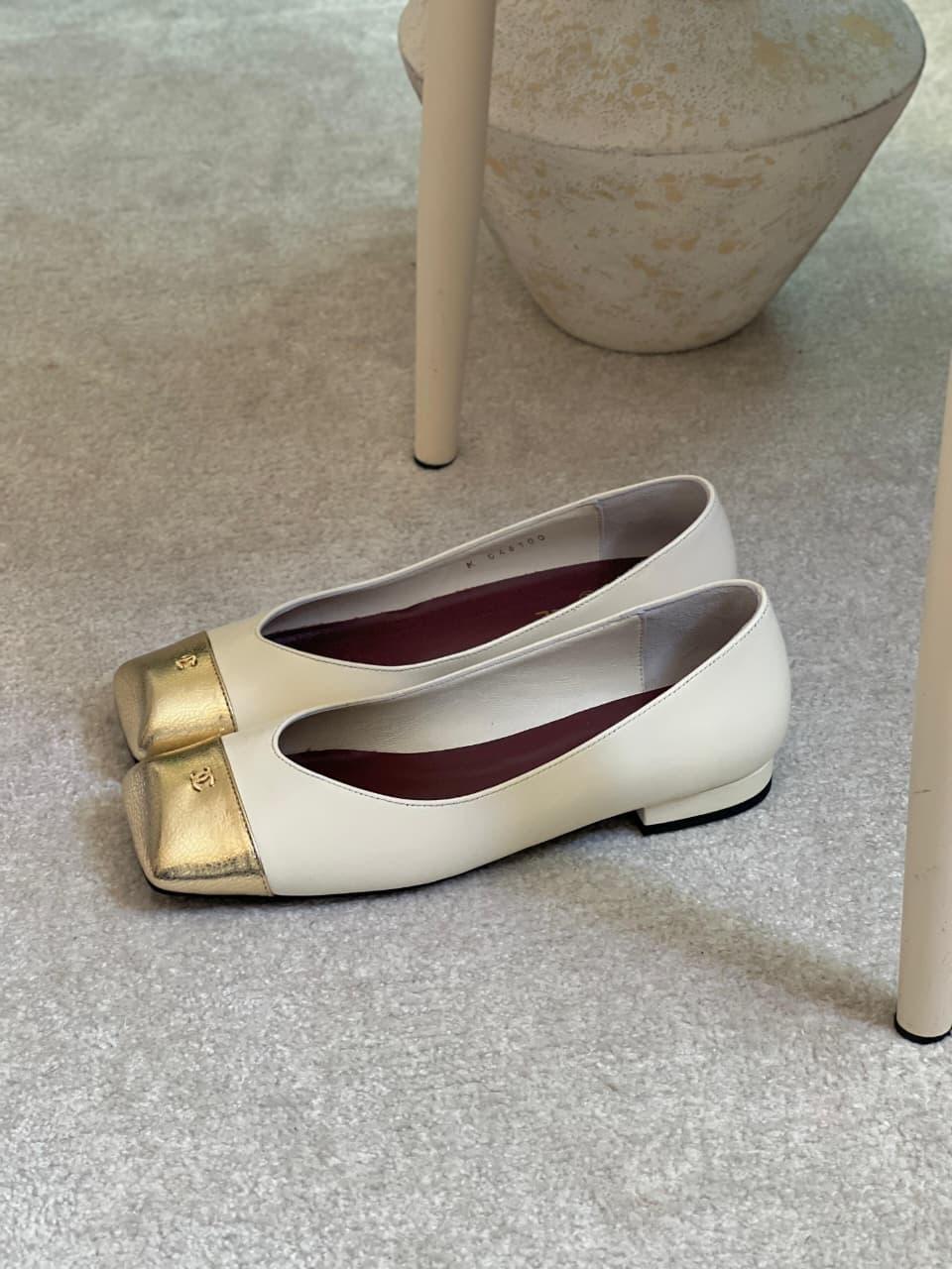 chanel slingback flat