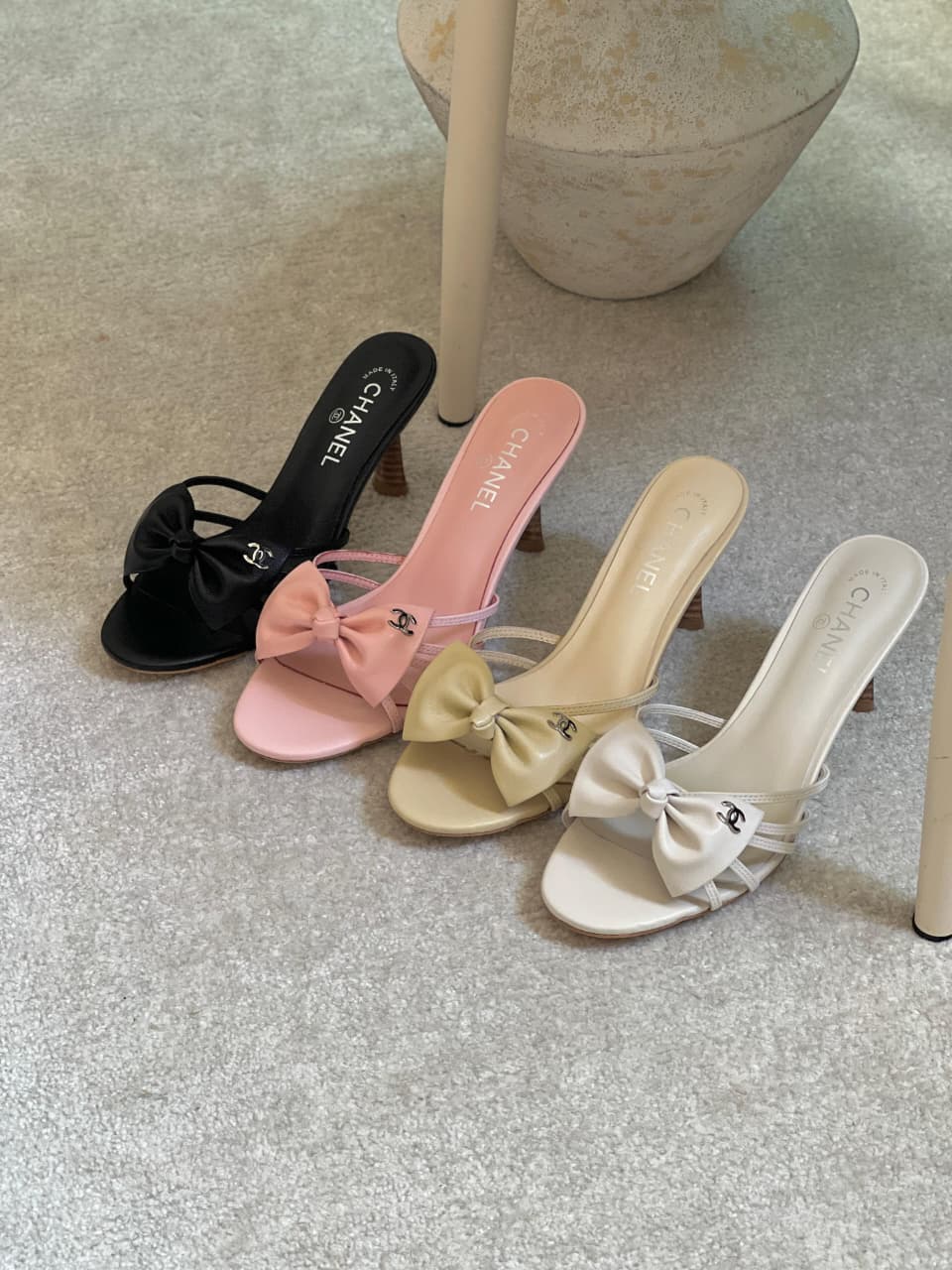 chanel bow sandals (Copy)