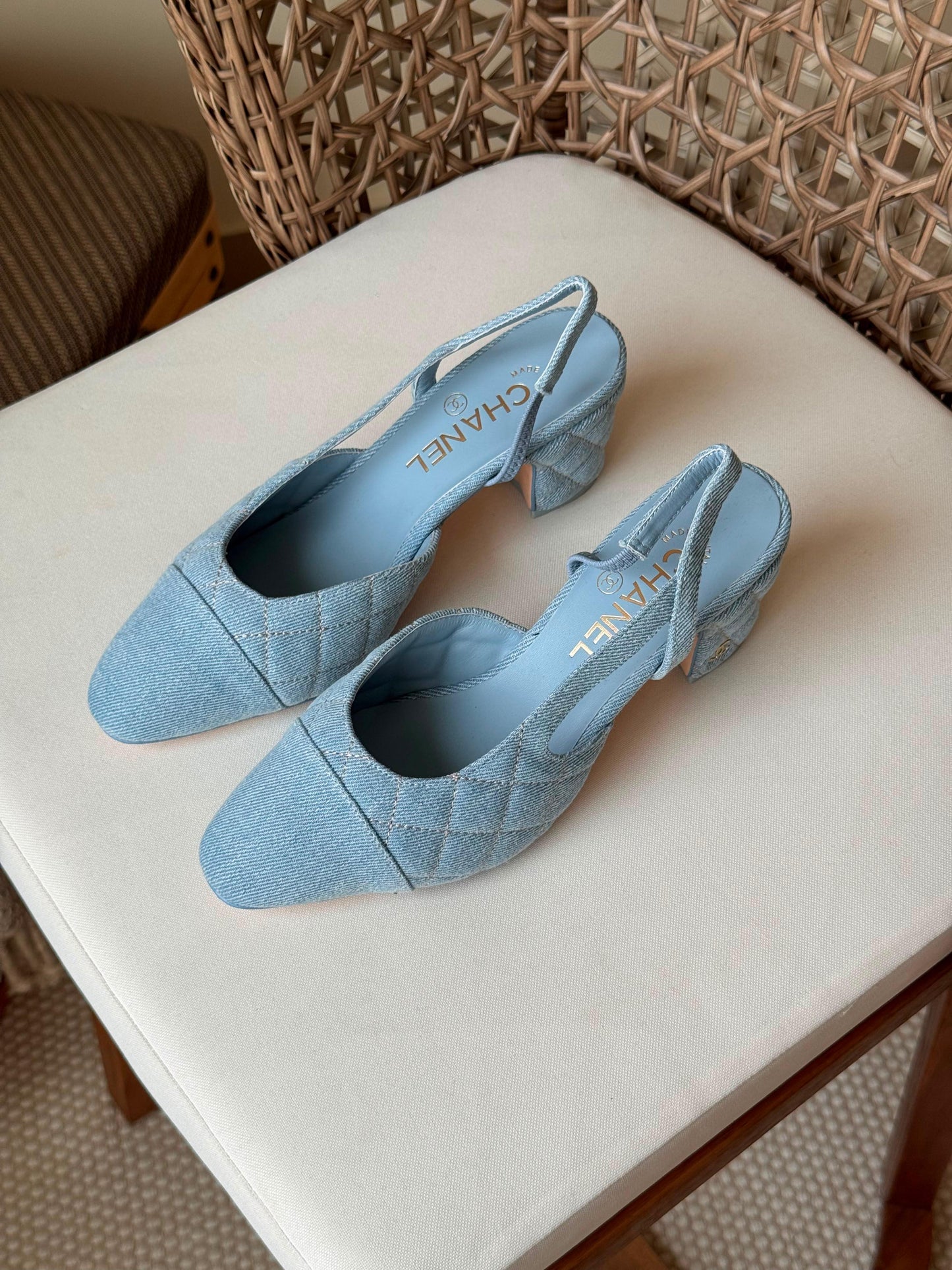 Chanel ballerina pumps flat shoes|MasterBrand