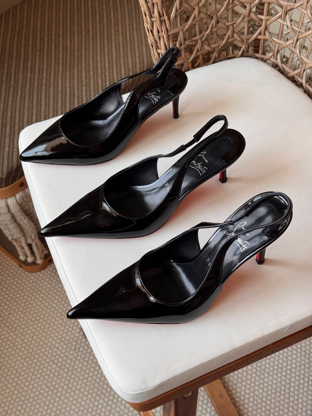 Christian Louboutin Slingback pumps Heels|Master Brand