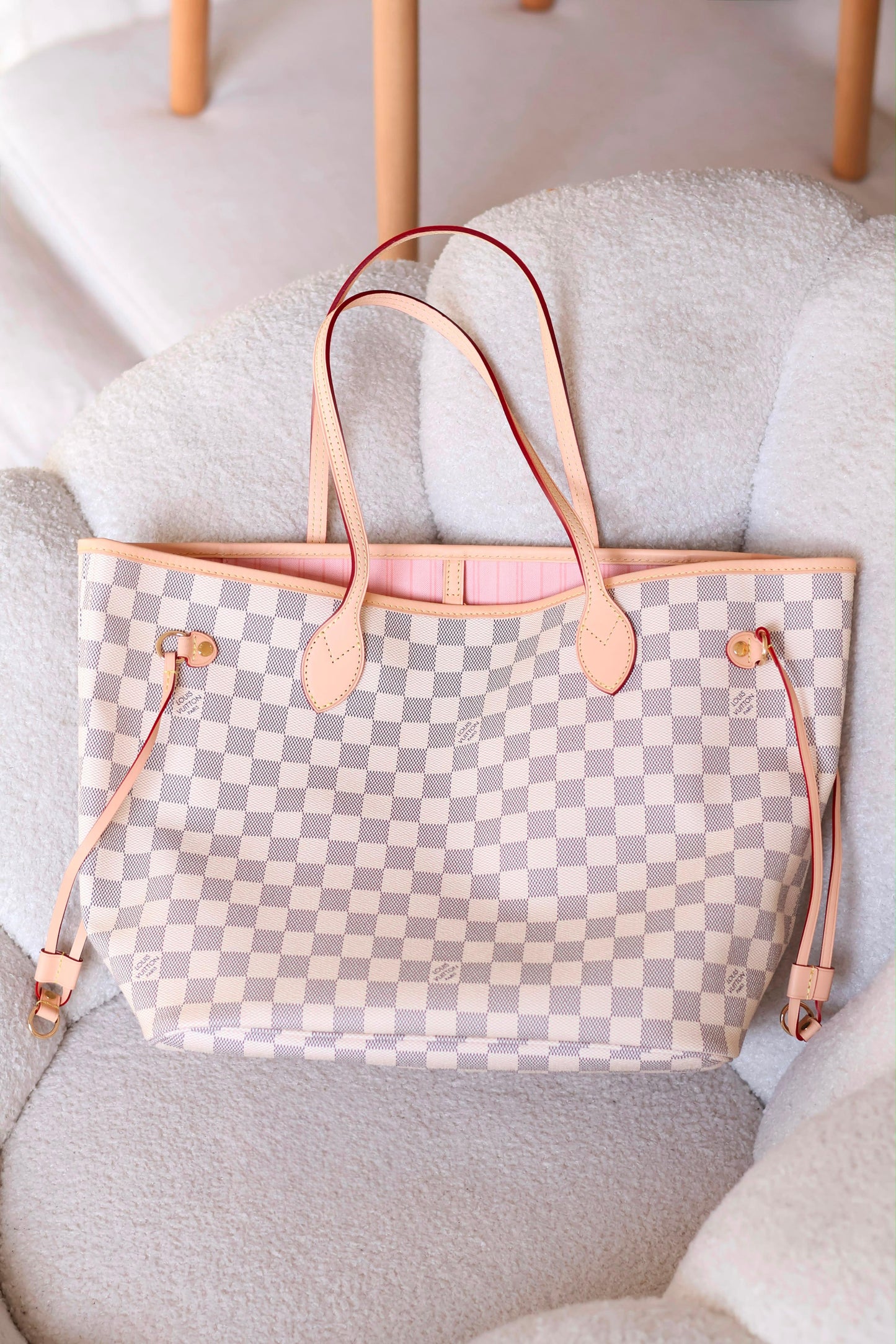 Damier Ebene Louis Vuitton Neverfull Bag|Master Brand