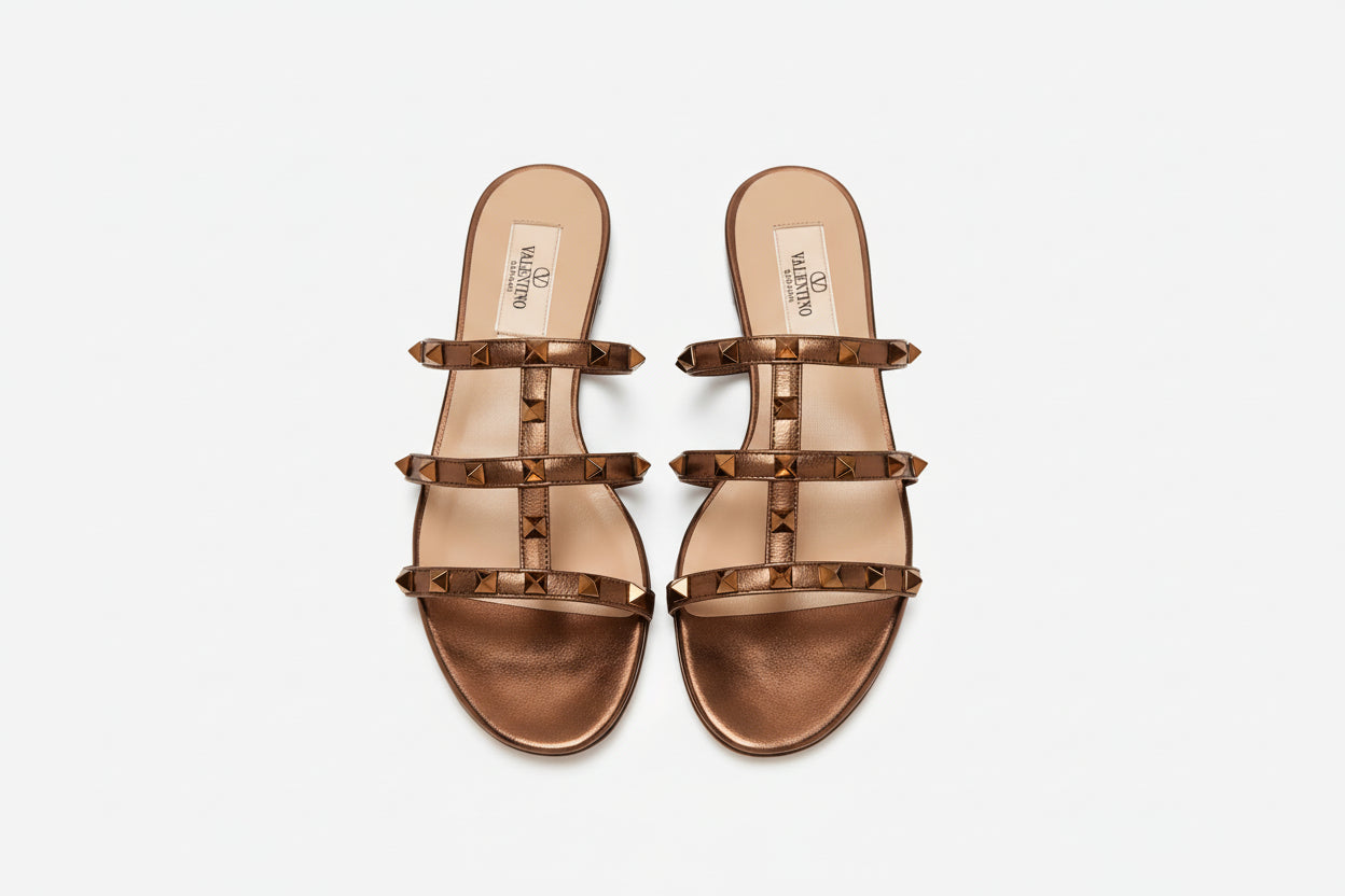 Valentino Garavani Rockstud flat sandals for Women