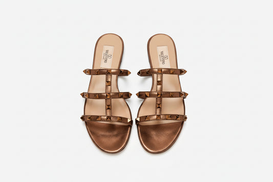 Valentino Garavani Rockstud flat sandals for Women